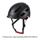 thumbnail image 3 of Bicicleta Casco de con luz trasera Ciclismo Casco de seguridad Resistencia al impacto (gris oscuro), 3 of 7