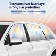 thumbnail image 3 of tasrioml 1/4Pcs Car Window Sun Shades Magnetic Baby Rear Window Shade for UV Protection Privacy Breathable Mesh Sunshade Covers Folding Curtain Most Vehicles, 3 of 8