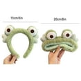 thumbnail image 3 of Frog Makeup Headband Wide-brimmed Elastic Hairbands Cute Girls Hair Bands Women Accessories Girls Hair Hairband, 3 of 4