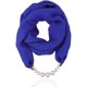 thumbnail image 2 of Collar de bufanda de estilo clásico para mujer, bufandas infinitas de gasa sólida, colgante de perlas, accesorios de joyería (sc0036), 2 of 4