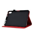 thumbnail image 3 of Feishell Smart Case for iPad 10th Gen 10.9" 2022,Embossed Premium PU Leather Magnetic Closure Folio Flip Holder Card Slots Shockproof Protective Cover with Auto Wake / Sleep,Red, 3 of 10