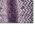 thumbnail image 2 of Better Trends Bath Rug 24" Square Bathroom Rug Mat Non-Slip Micro Polyester Bath Rugs for Bathroom Floor, Shower, Tub, Toilet Casablanca Collection - (Purple), 2 of 5