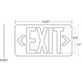 thumbnail image 2 of Red Wireless Exit Sign, 2 of 3