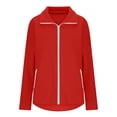 thumbnail image 3 of Luvrsol Womens Sweatshirt Full Zip Sweatshirt Jacket Long Sleeve Coat with Deep Side Pockets S-2XL, 3 of 6