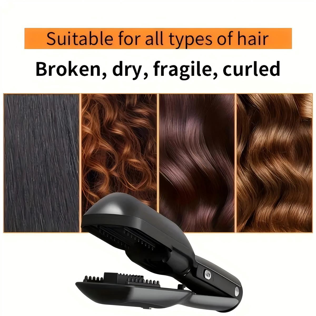 2 In1 Women Hair Split Ends Trimmer Cordless Split End Remover Automatic Split End Trimmer With Blue Light Hair Care Split End Hair Trimmer For Dry Damaged Brittle
