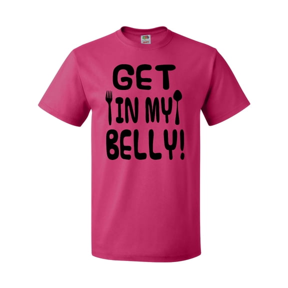 Inktastic Get in My Belly T-Shirt
