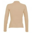 thumbnail image 3 of SOLS Womens Podium Long Sleeve Pique Cotton Polo Shirt, 3 of 3