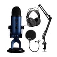 thumbnail image 1 of Micrófono USB Blue Microphones Yeti con auriculares y brazo, 1 of 8