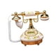 thumbnail image 4 of Teléfono fijo antiguo,Teléfono fijo retro europeo Teléfono antiguo,Teléfono retro con cable Pulsador Teléfono clásico,Teléfono Fijo Vintage Mesa Moda Antigua,Teléfono fijo vintage Cafe, 4 of 9