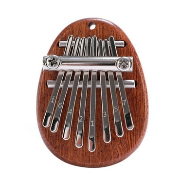 17 Key Clear Acrylic Kalimba - Thumb Piano With Tuning Hammer & Bag For Beginners