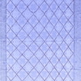 thumbnail image 1 of Ahgly Company Indoor Square Abstract Blue Modern Area Rugs, 4' Square, 1 of 4