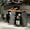 Black, variant on DEALTOPS Removable Rolling Kitchen Islands with Storage, Gray, 51.49 in
