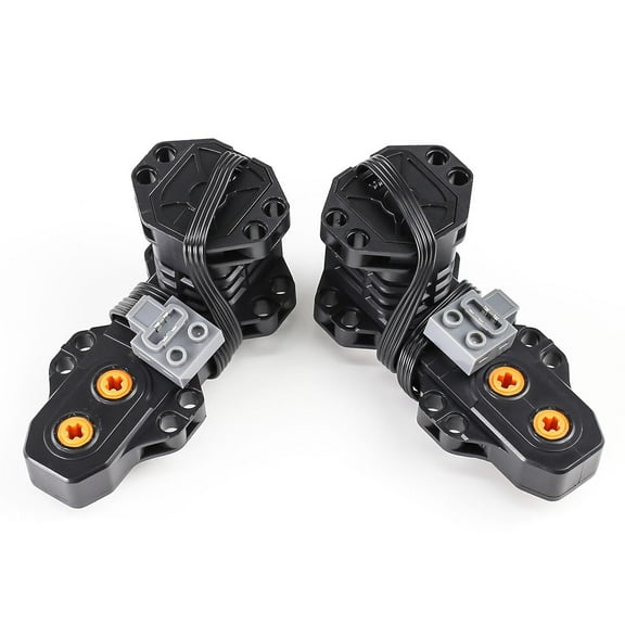 2pcs 5292 Buggy-Motor Technical Parts Compatible with Lego-Motor-Kit, Power Functions Assembled Building Block for Buggy Sports Car