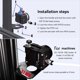 thumbnail image 4 of Para Extrusora de Reducción de Engranaje Dual HGT, Flexible de Alimentación de Alta Precisión Disponible para Impresora 3D CR10 Ender3 CR6SE, 4 of 5
