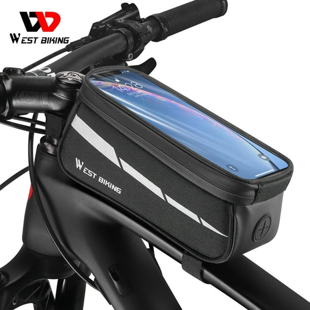 Lutabuo WEST BIKING Bicycle Bag Reflective Cycling Pannier Bag MTB