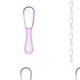 thumbnail image 3 of Limpiadores De Lengua Qarigey Raspador Cuidado Cepillos De Limpieza Bucal Doble Reutilizable Púrpura Claro 10Conjunto, 3 of 6