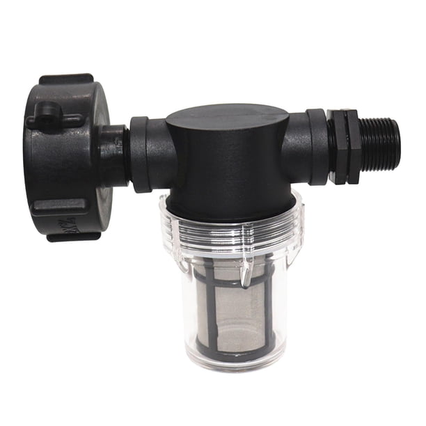 4-6 Adaptador de tanque de válvula de jardín Grifo IBC Ton Junta de barril Adaptador de manguera de jardín de manguera de rosca 6 modelos masculinos Macarena Válvula de bola
