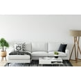 thumbnail image 3 of Simply Daisy 18" x 18" Spider Wreath Decorative Throw Pillow, White, 3 of 4