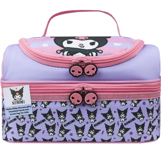 Bolsa Térmica para Almuerzo Get Trend Hello Kitty Kuromi con 2 Compartimentos