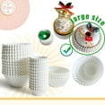 thumbnail image 4 of 300 Count Jumbo Cupcake Liners White Muffin Liners Food Grade Baking Cups Paper No Smells（Large Size）, 4 of 4