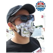 American Made Washable Fabric Face Mask Money Print