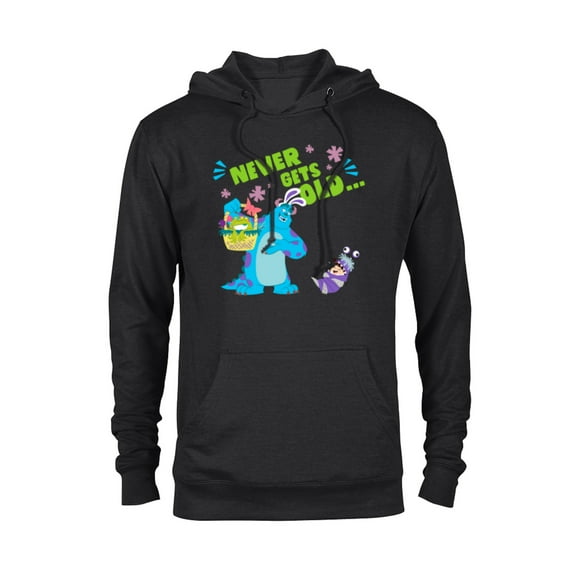 Disney and Pixar’s Monsters, Inc. Mike Sulley Boo Easter - Pullover Hoodie for Adults - Customized-Black