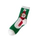 thumbnail image 1 of Gibobby calcetines de Navidad coloridos Navidad Impreso Piso Calcetines Felpa Coral Fleece Calcetines (Verde, Unitalla), 1 of 3