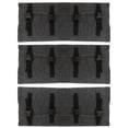 thumbnail image 1 of Riwesomey 3 piezas RV Step Carpet portátil desmontable antideslizante reemplazo Rectangular reutilizable lavable escalera alfombra parte con hebilla Accesorios para vehículos recreativos Riwesomey VI017637-00B, 1 of 6