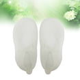 thumbnail image 2 of BRIGHTFUFU Calcetines de silicona Calcetines de barco hidratantes de gel Calcetines transpirables anti-agrietamiento de pies para pies y tacones secos y agrietados Talla L (Blanco), 2 of 7
