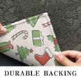 thumbnail image 6 of Green and Red Christmas Pattern Door Rugs,Washable Non Slip Door Mats Indoor,Decorative Door Mats,Entry Mat Indoor for Entrance,Bedroom,Kitchen,Bathroom,16"x47", 6 of 6