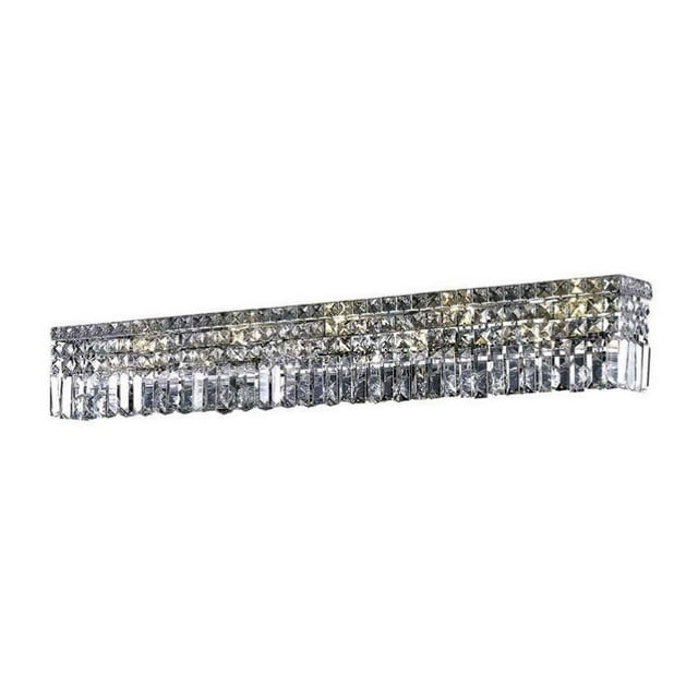 Elegant Lighting Maxime 44" 10 Spectres Lumineux Cristal Vanité Éclairage