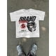 thumbnail image 1 of Manfinity eMRG Men Letter Print Round Neck Short Sleeve T-Shirt, Summer, Casual, For Friends, 1 of 7