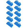 thumbnail image 2 of Ensemble de Raclette pour Imprimante 10 Pcs pour Mutoh VJ1204/1604/26406, pour DX5 Bleu, 2 of 7