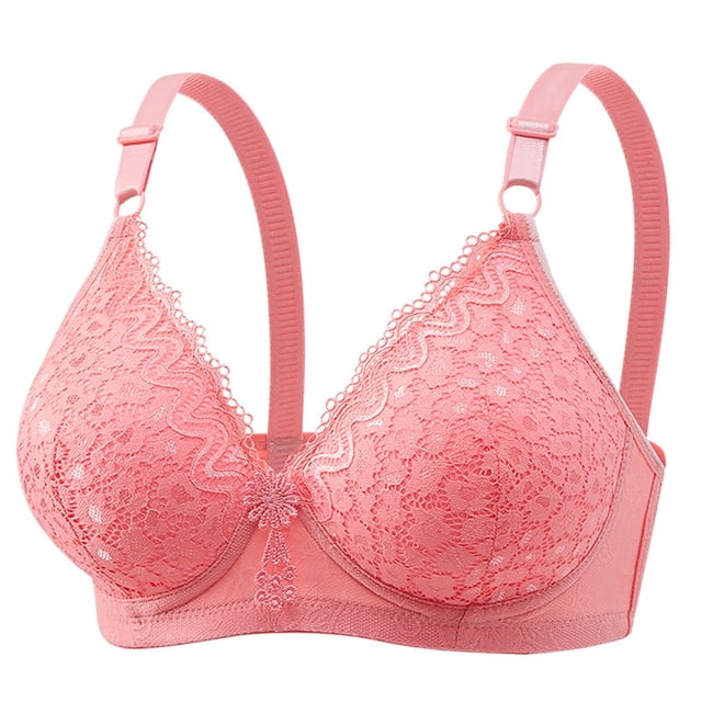 Womens No Underwire Bras Plus Size Comfort Soft Bras Supportive Bralettes Cute Breathable Wireless Bra