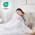 thumbnail image 6 of Nestl California King Comforter, Down Alternative Bedding Duvet Insert, White, 6 of 10