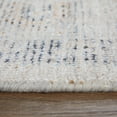 thumbnail image 6 of Feizy Caldwell Transitional Medallion, Ivory/Blue/Orange, 1'6" x 1'6" Swatch Handmade Sheen Bohemian & Eclectic Floral & Botanical Design Carpet for Living Dining Bed Room, 6 of 8