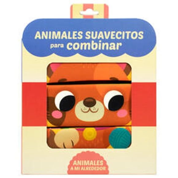 Libro Libro De Tela Para Bebes: Animales Suavecitos Para Combinar: Animales A Mi Alrededor Tapa Blanda, Autor Jo Dupre Bvba (yoyo Books), Editorial Jo Dupre (yoyo Books)