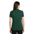 thumbnail image 2 of Port Authority Adult Female Women Plain Short Sleeves Polo Green Glen X-Small, 2 of 4
