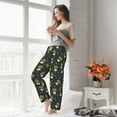 thumbnail image 5 of Salouo Ballerina Frogs Print Women's Pajama Pants Casual Loose Sweatpants PJs Flowy Pants Drawstring Palazzo for Women Wide Leg Pants Lounge Pajama -Medium, 5 of 8