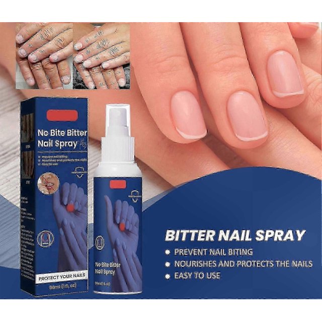 Bitter Nail Guard Spray, Discourages Thumb Sucking and Nail Chewing, Effective Deterrent with Safe Formula