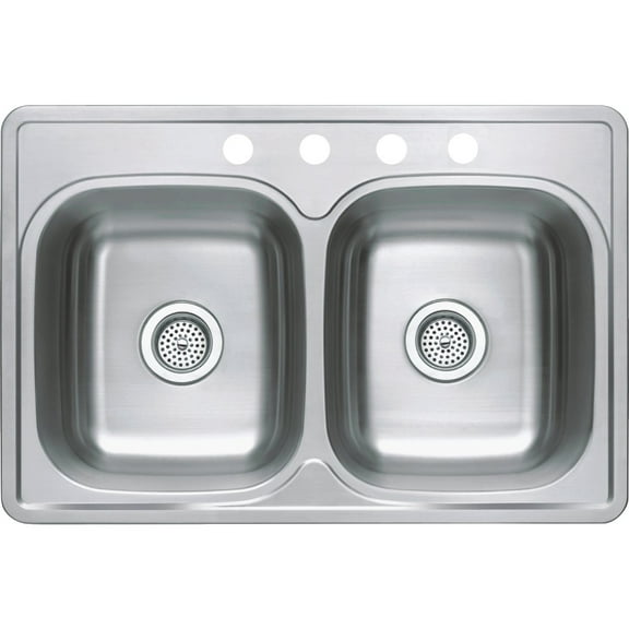 CMI 33x22x8 Dbl Ss Sink 482-8265