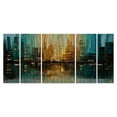 thumbnail image 1 of ALL MY WALLS Osnat 'The Capital' Metal Wall Art, 1 of 5