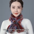 thumbnail image 4 of JZROCKER Double Sided Scarf Shawl Wrap Party Dress Decorative Neckerchief, 4 of 20