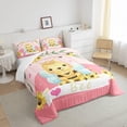 thumbnail image 4 of Juego de cama Cute Honey Bee Animal Comforter Yellow Bee Comforter Set for Kids, 4 of 7
