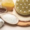 thumbnail image 4 of ZHAOCHENG Juego de 2 cepillos corporales exfoliantes: cerdas de jabalí y nódulos de masaje para piel seca, circulación sanguínea, tratamiento de celulitis y drenaje linfático., 4 of 5