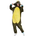 thumbnail image 3 of Onesies de animales para adultos, conjuntos de pijamas de franela con Dragón Verde, ropa de dormir Unisex, Halloween, Navidad, dibujos animados, Invierno, 3 of 3