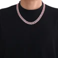 thumbnail image 5 of AIXZETHY Cuban Link Chain Mens Iced Out Miami Cuban Necklace Gold/Silver/Rose Gold Bling Diamond Hip Hop Jewelry for Women, 5 of 5