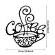 thumbnail image 2 of Taza de café de metal, decoración de pared, letrero de café de alambre, café de Metal yeacher decoración de pared de taza de café de metal, 2 of 6