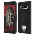 thumbnail image 1 of Head Case Designs Officially Licensed AMC The Walking Dead Season 10 Character Portraits Alpha Leather Book Wallet Case Cover Compatible with Samsung Galaxy S10, 1 of 6