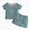 T64-Green, variant on 18-24 Months Toddler Toddler Girl Outfits Short Sleeves T Shirt Tee Tops Shorts Cute Outfits Set for 0 6 12 18 24 M 1t 2t 3t 4t 5t 6t Pajamas & Dailywear Set Girls Pink Tracksuit